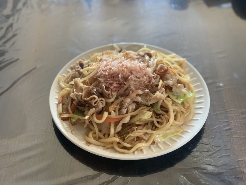 TAKAYA（ﾀｶﾔ） 焼きうどん完成