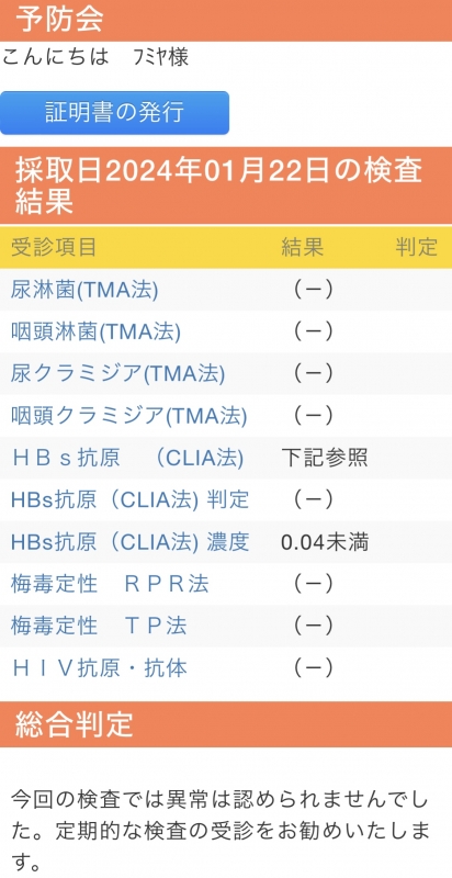 FUMIYA（ﾌﾐﾔ） 健康第一!!