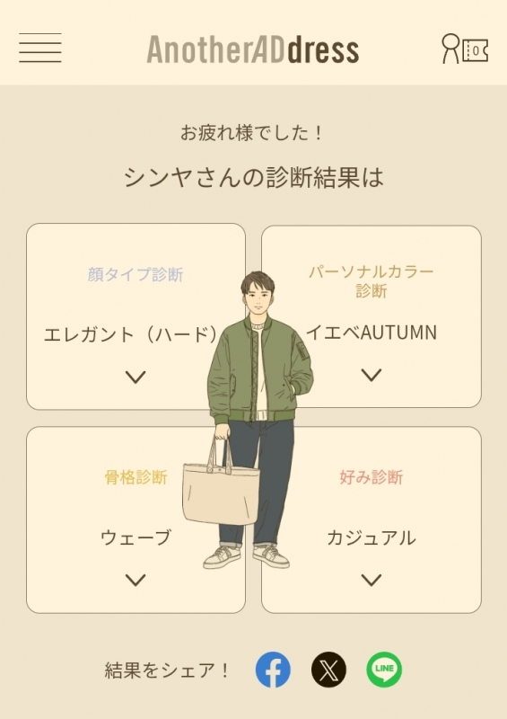 SHINYA(シンヤ) 診断結果✨