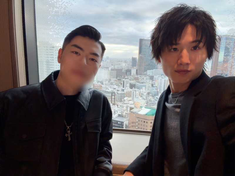 GOU(ｺﾞｳ) 先輩のタイシさんとツーショット✨