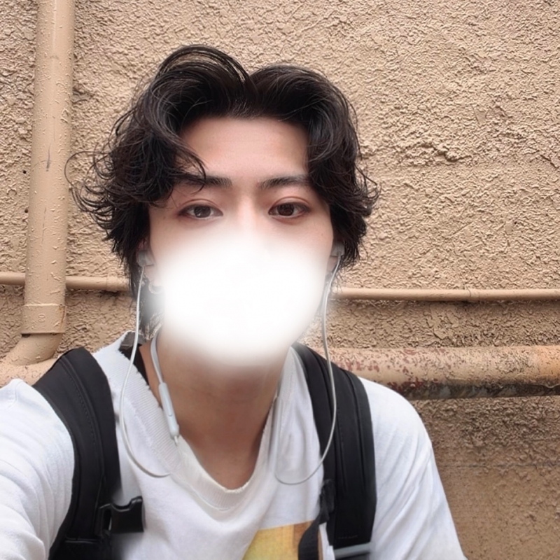 JOHN(ｼﾞｮﾝ) 髪の毛跳ねてる