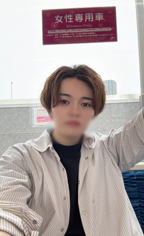 INO(イノ) 女性専用車両でフェザータッチ‼️