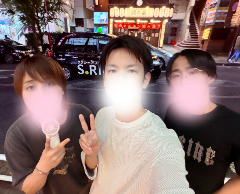 YUSUKE(ﾕｳｽｹ) 3人で撮り合い