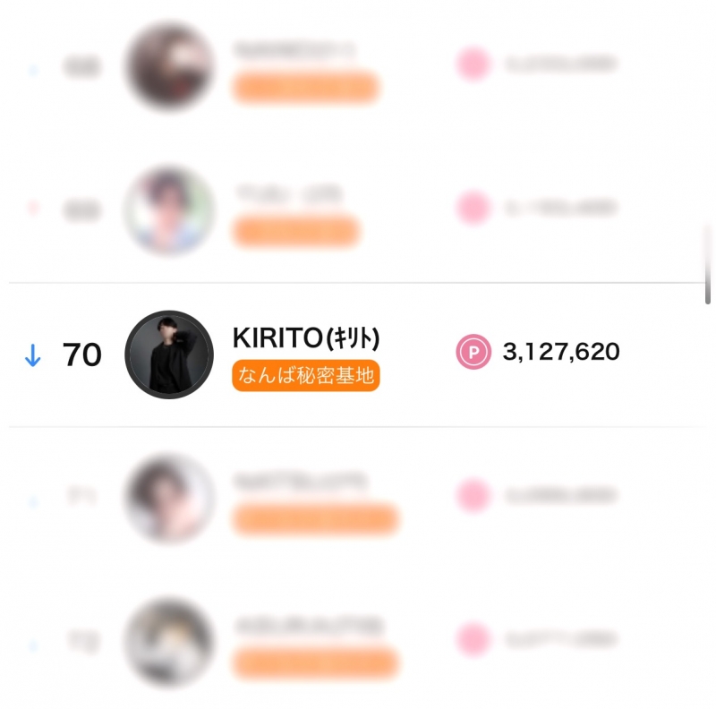 KIRITO(ｷﾘﾄ) 10月も