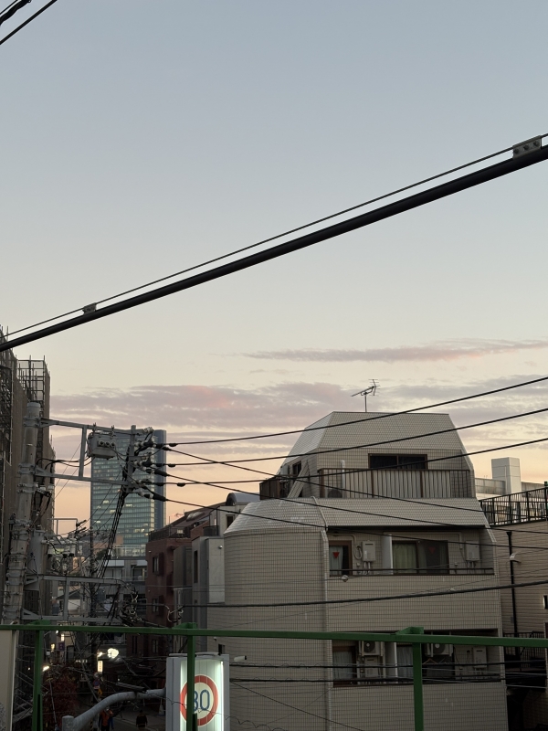 MASH(ﾏｯｼｭ) 本日の空。