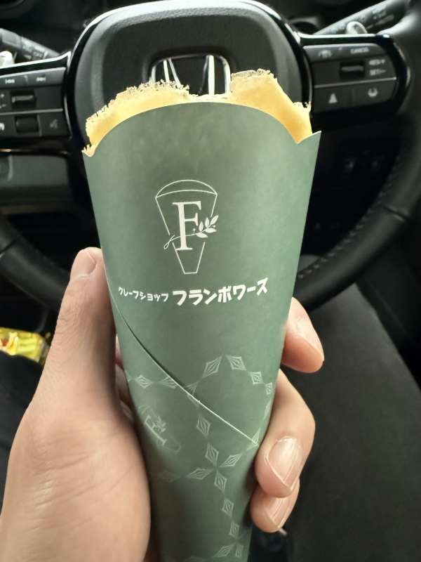 RUI(ﾙｲ) 久々にクレープ