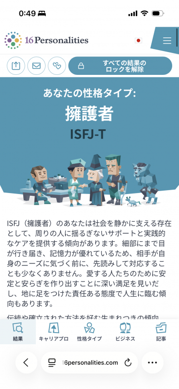 ITSUKI(ｲﾂｷ) M B T I変わってた