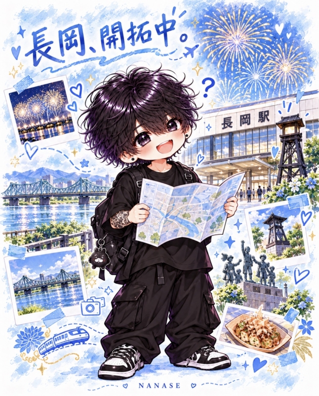 NANASE(ﾅﾅｾ) 長岡、いる回数だけは一人前。