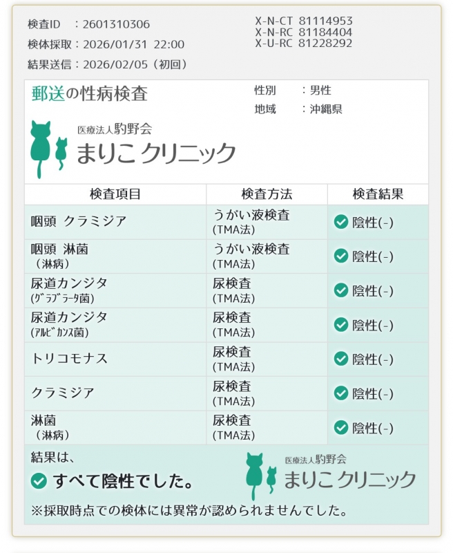 SHINO （ｼﾉ） 定期検査。