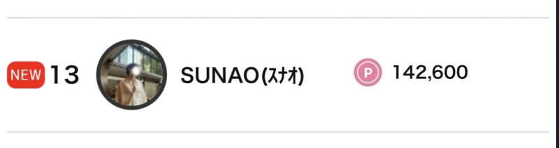 SUNAO(ｽﾅｵ) 今日もありがとうございました♡