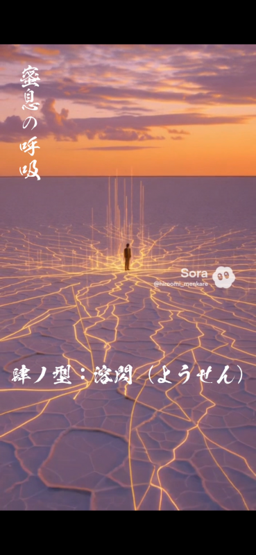 HIROOMI(ヒロオミ) 蜜息の呼吸・肆ノ型:溶閃