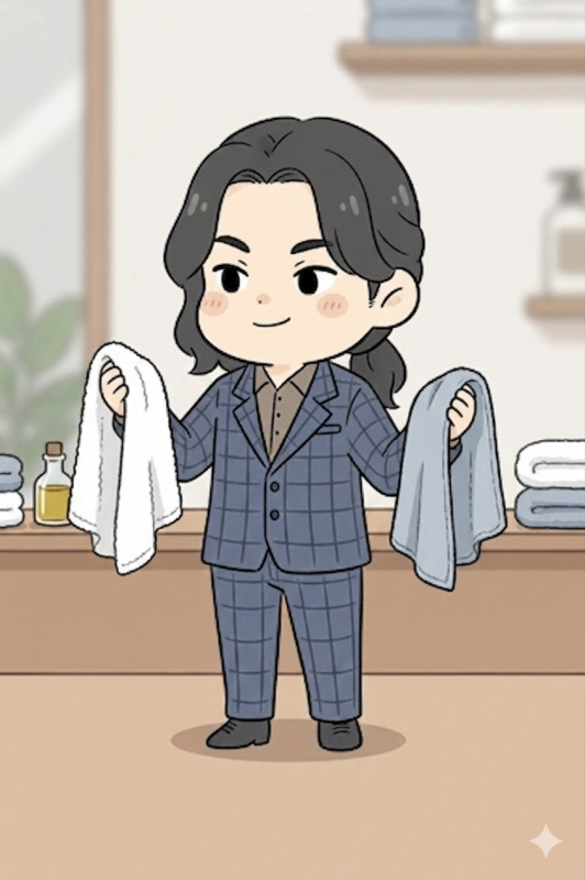 AYATO(アヤト) 良きタオルはどっちなのか…！