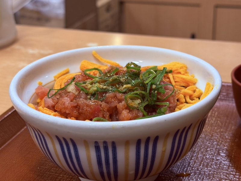 YUSUKE(ﾕｳｽｹ) なか卯のネギトロ丼