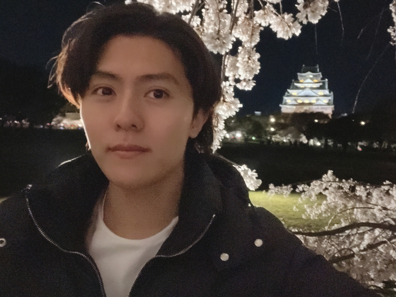 REO (ﾚｵ) 夜桜観に行ってきました✨