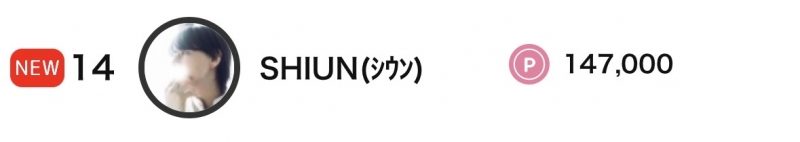 SHIUN(ｼｳﾝ) 5/17