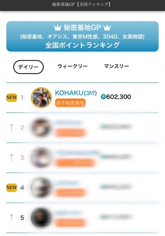 KOHAKU(ｺﾊｸ) ✴︎全国1位✴︎