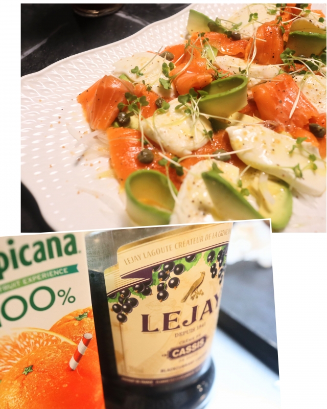 SHINO （ｼﾉ） カシスオレンジに合う料理。