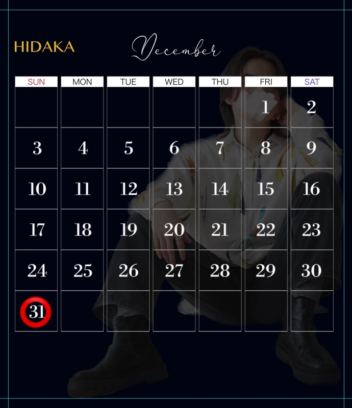 HIDAKA(ﾋﾀﾞｶ) 大晦日^ ^