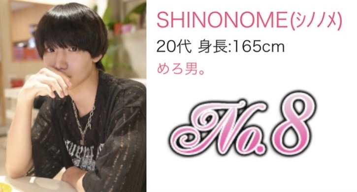 SHINONOME(ｼﾉﾉﾒ) 新人ランキング🌟