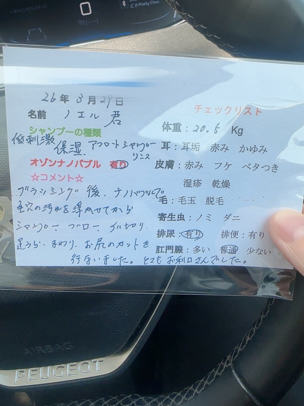 ATSUMU(アツム) トリミングレポート