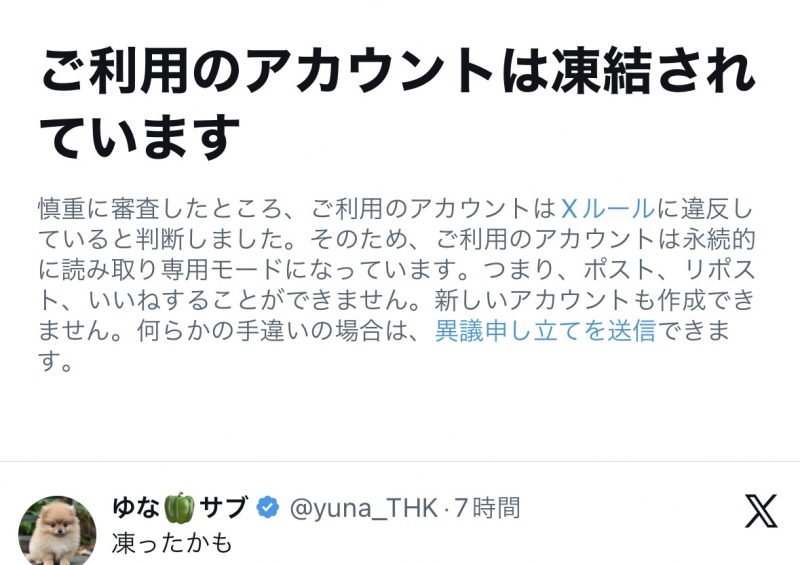 YUNA(ユナ) ⭐️X凍結しました🧊⭐️