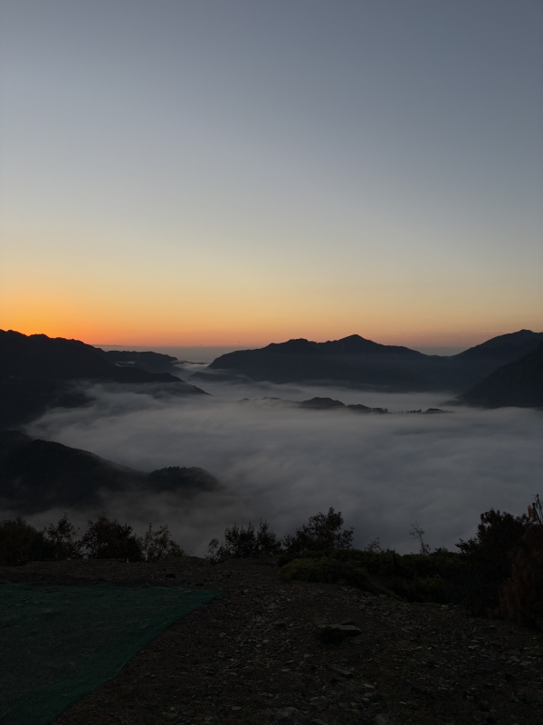 MASH(マッシュ) 人生初の雲海、