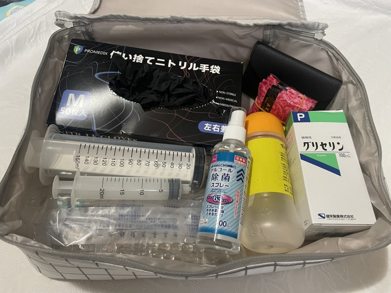 TATSUYA(ﾀﾂﾔ) お尻準備道具紹介　Part１