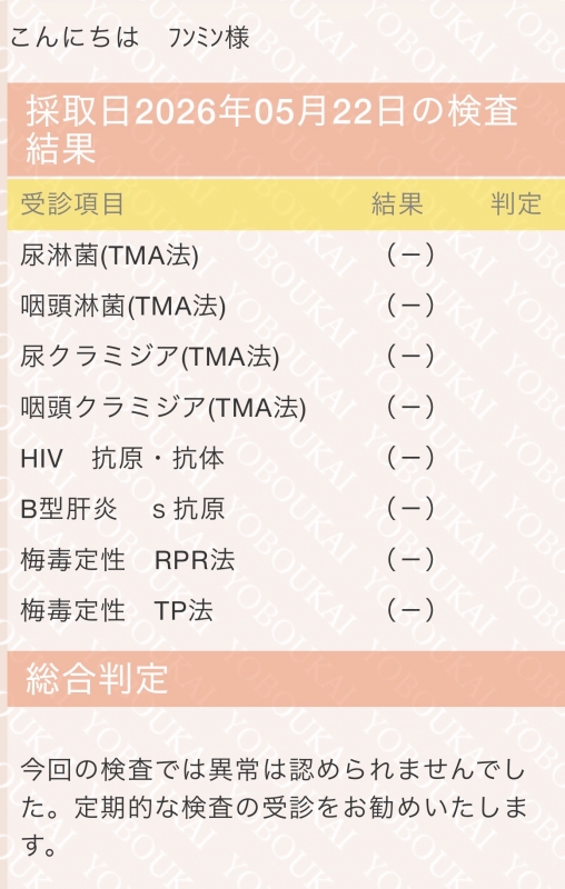 FNMIN（ﾌﾝﾐﾝ） 健康安全です💉