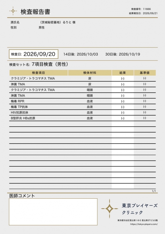 RURITO(ルリト) 月1検査もしっかりしてます!!🌸🤲