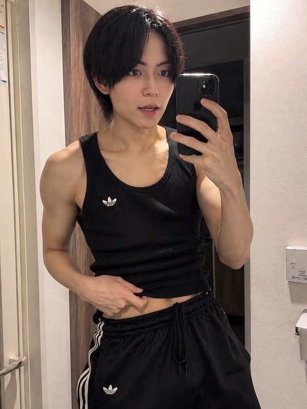 MUGEN（ﾑｹﾞﾝ） adidasコーデ