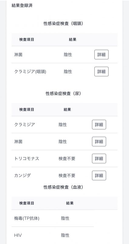 ASUMA (ｱｽﾏ) 検査結果です！
