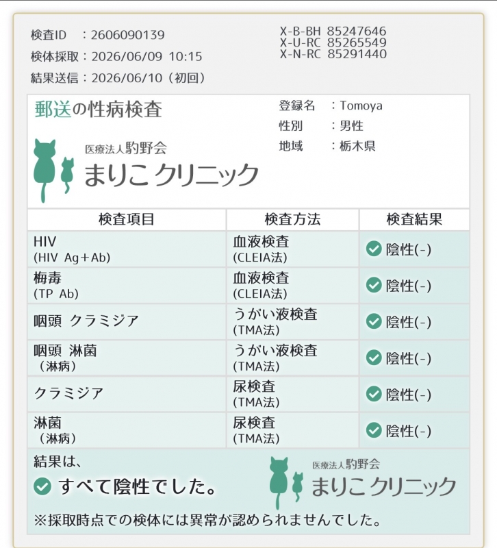 TOMOYA(トモヤ) 安心・安全