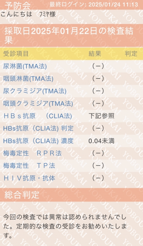 FUMIYA（ﾌﾐﾔ） 健康第一！