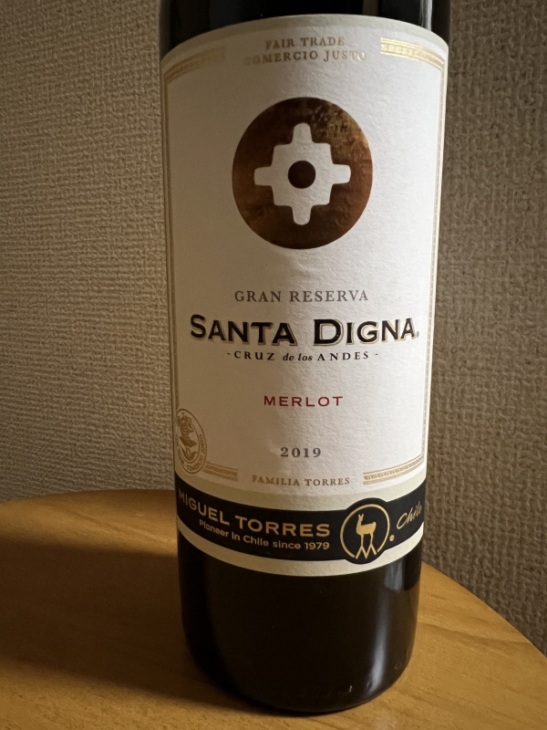 HIROOMI(ﾋﾛｵﾐ) SANTA DIGNA MERLOT GRAN RESERVA 2019