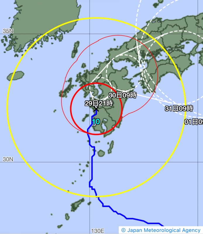 TAIKI(ﾀｲｷ) 台風要注意