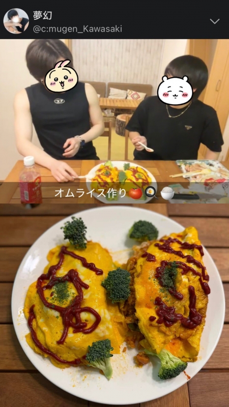 MUGEN（ﾑｹﾞﾝ） オムライス作り！