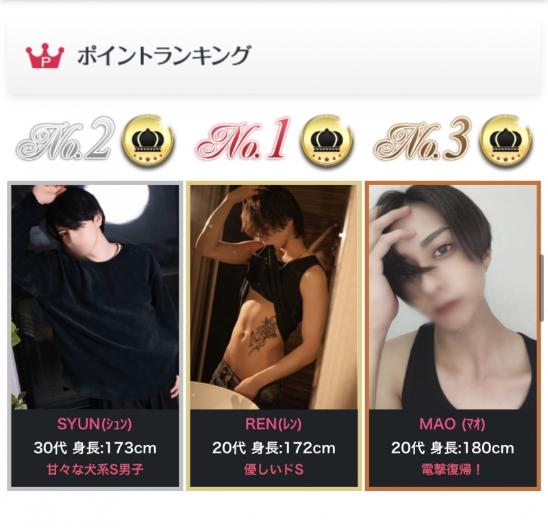 REN(ﾚﾝ) No. 1セラピスト（らしい）