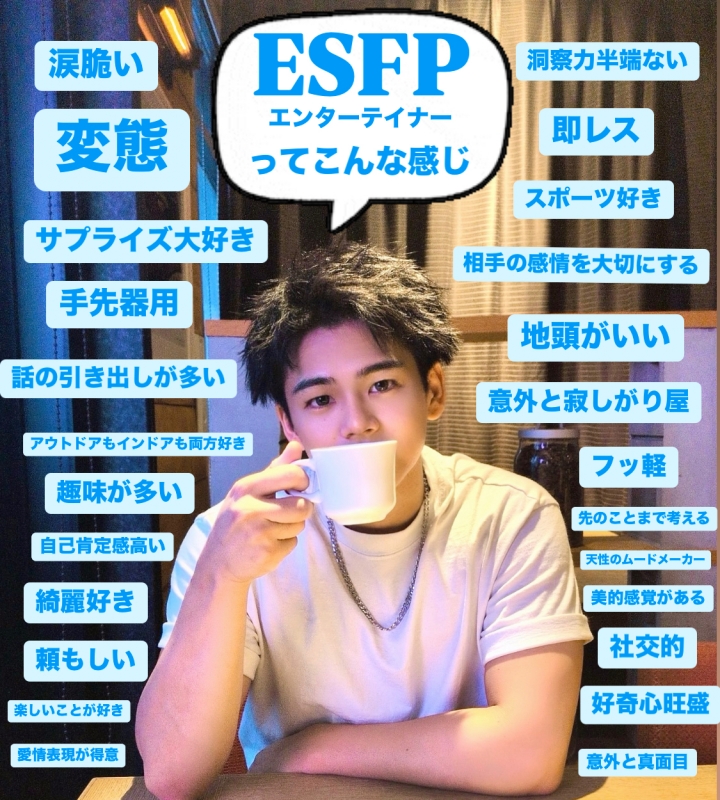 KENYU(ｹﾝﾕｳ) MBTI