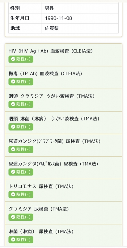 MISAKI(ミサキ) 4月末の検査結果