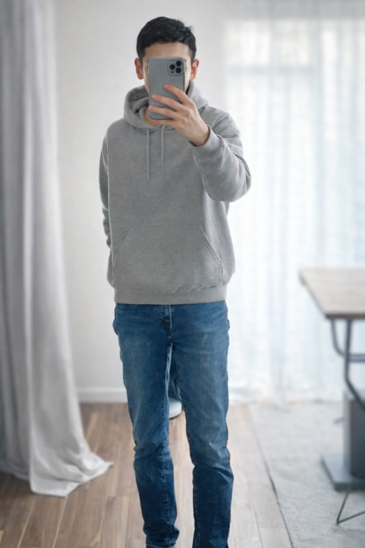 HARUKAWA(ﾊﾙｶﾜ) パーカージーンズ