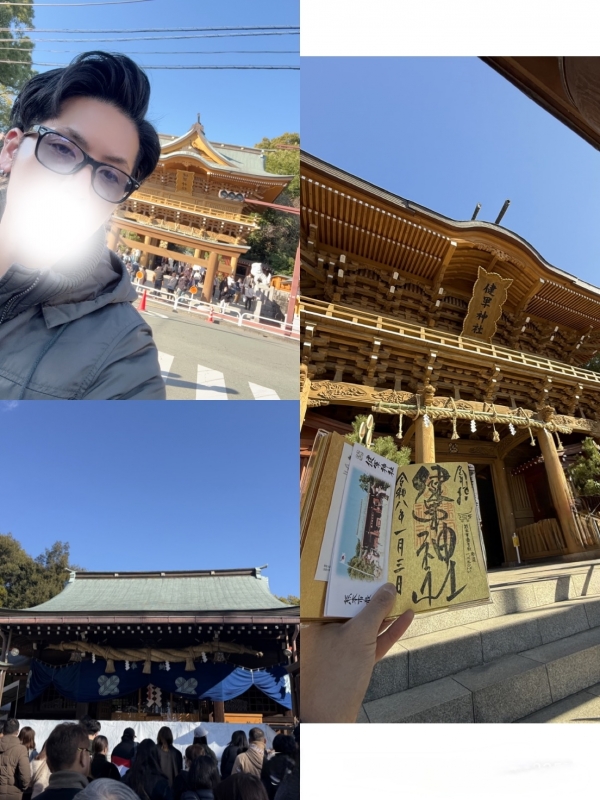 KENJI(ｹﾝｼﾞ) 健軍神社にて⛩️