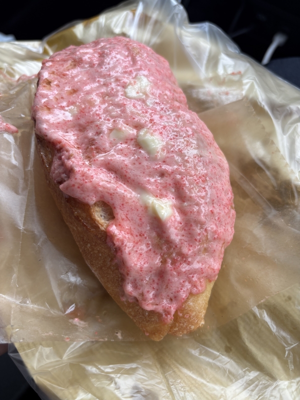 NOBU（ﾉﾌﾞ） 熱々焼きたて明太フランス🤤