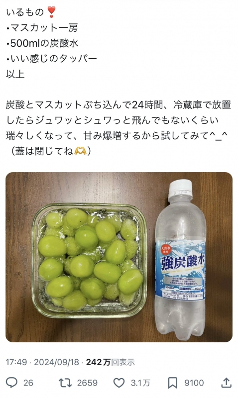 MEGUMI(ﾒｸﾞﾐ) お休み&未知の味🍇