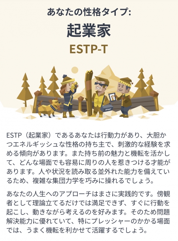 MICHIHARU(ミチハル) MBTI