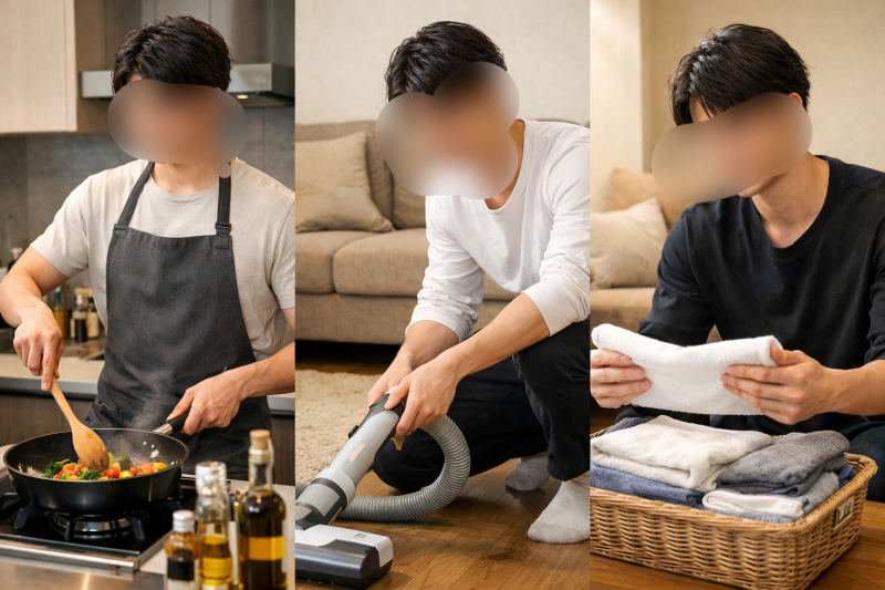 GAKUTO(ガクト) 家事できます