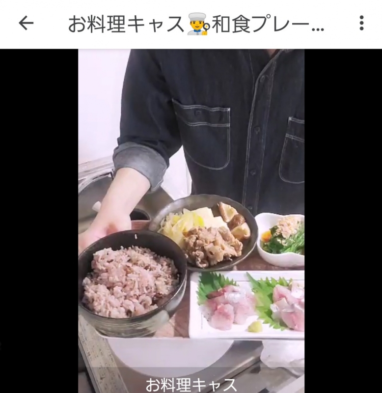 TORI(ﾄｵﾘ) 昨日のお料理キャス