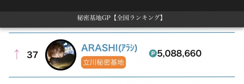 ARASHI(アラシ) 【いつもありがとう】