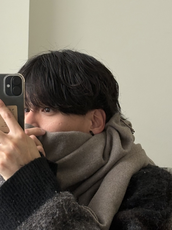 MASH(ﾏｯｼｭ) モカのマフラーかわいすぎるんだが、、