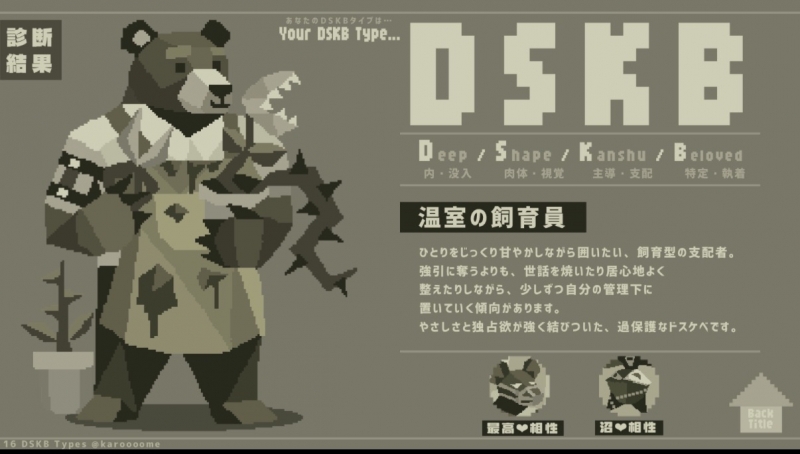 KAORU(カヲル) DSKB診断
