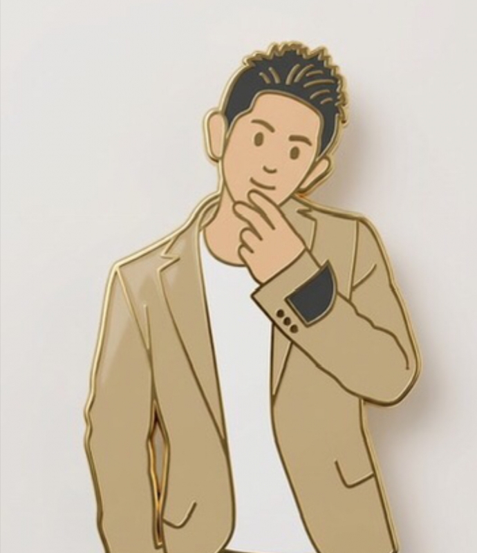 TOUYA(ﾄｳﾔ) ピンバッジ